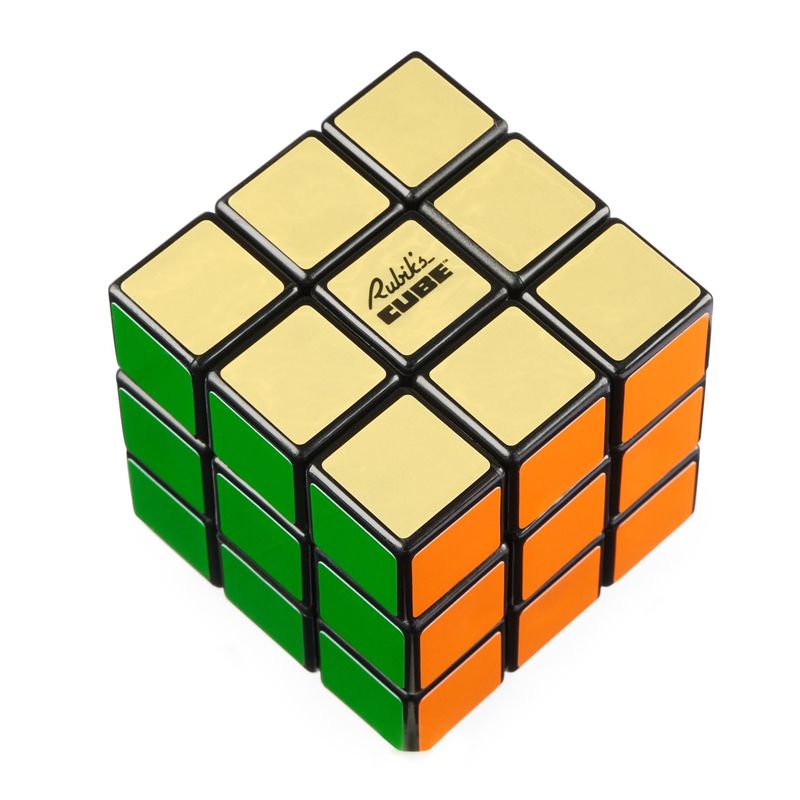 Jucarii, Copii si Bebe - Jucarii si jocuri - Jucarii & jocuri educative - Jocuri de memorie si inteligenta - Cub Rubik retro 3x3 editie aniversara - Infinity.ro