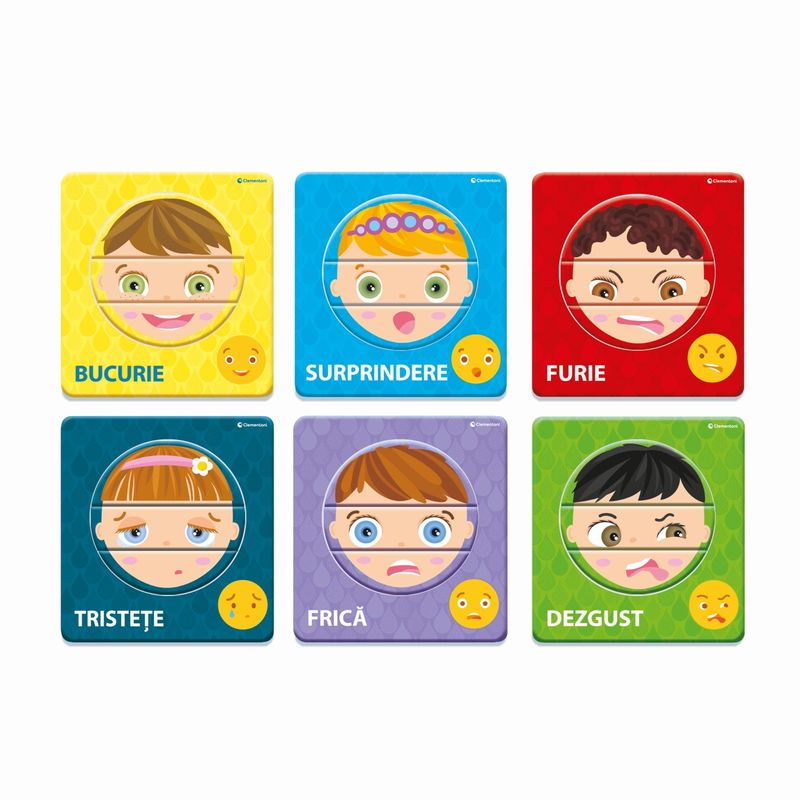 Jucarii, Copii si Bebe - Jucarii si jocuri - Jocuri si puzzle - Jocuri de societate - Agerino emotiile pe fata mea - Infinity.ro