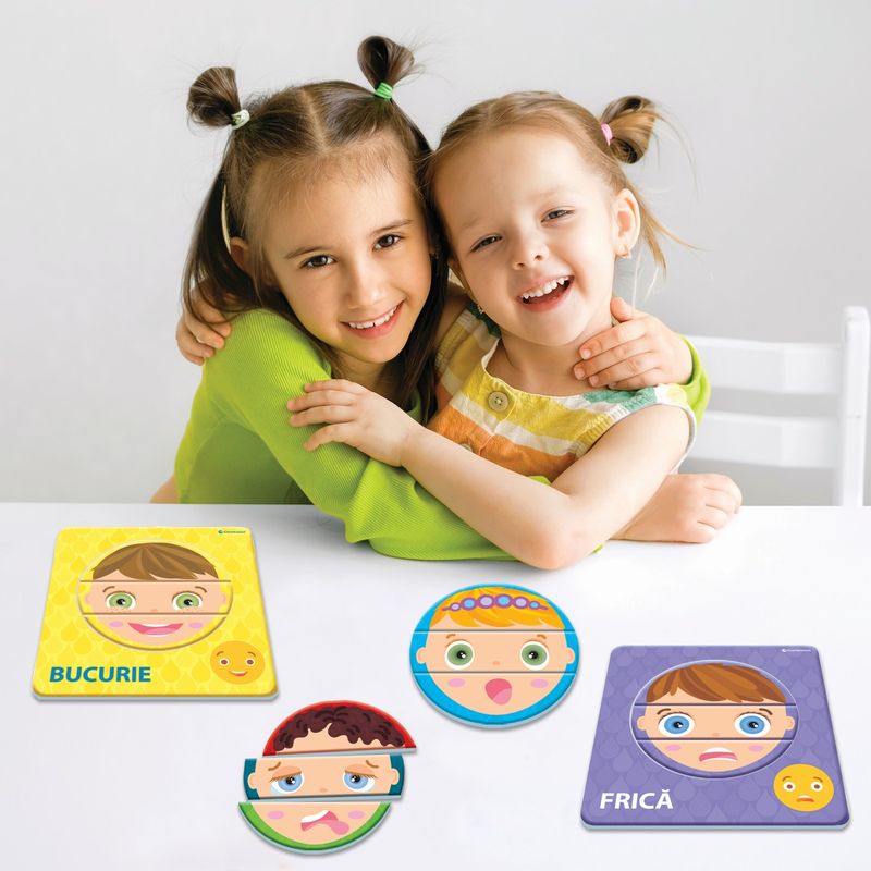 Jucarii, Copii si Bebe - Jucarii si jocuri - Jocuri si puzzle - Jocuri de societate - Agerino emotiile pe fata mea - Infinity.ro