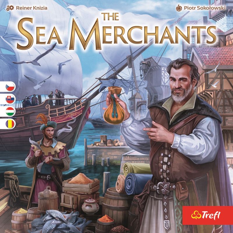 Jucarii, Copii si Bebe - Jucarii si jocuri - Jocuri si puzzle - Jocuri de societate - Joc de societate si strategie negustorii pe mare - Infinity.ro