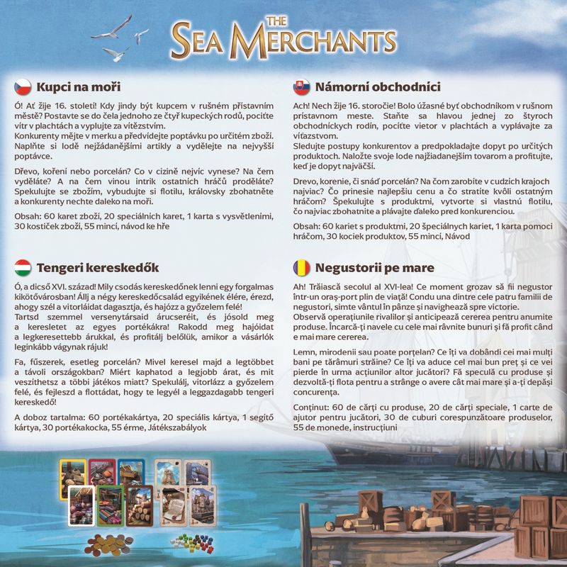 Jucarii, Copii si Bebe - Jucarii si jocuri - Jocuri si puzzle - Jocuri de societate - Joc de societate si strategie negustorii pe mare - Infinity.ro
