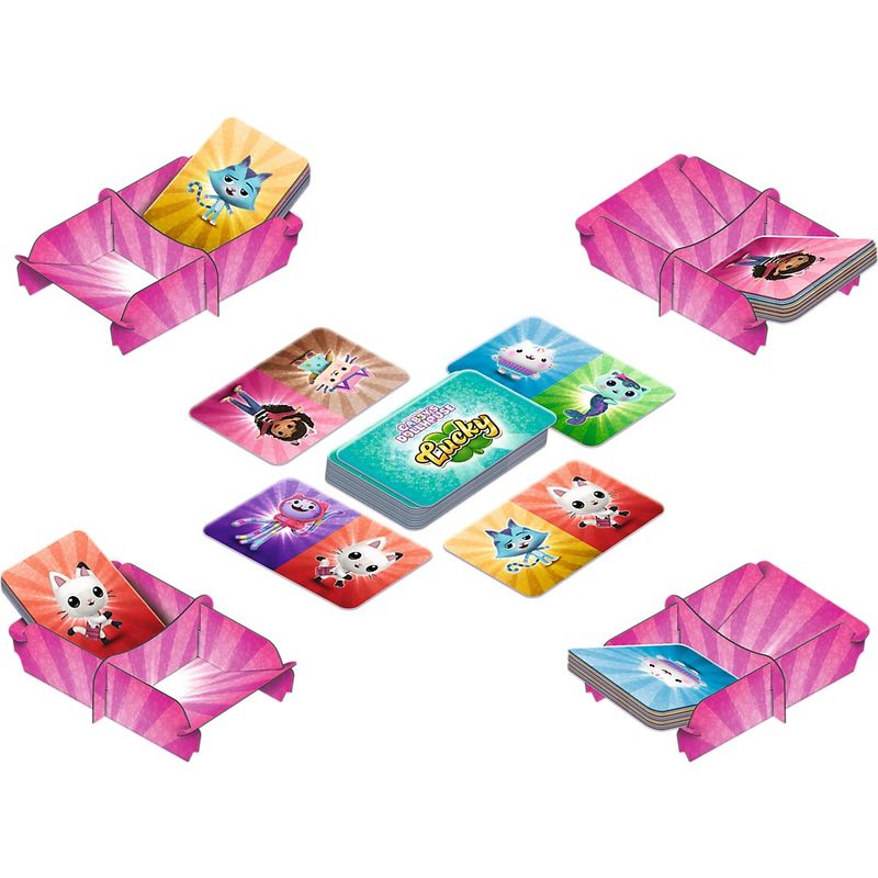 Jucarii, Copii si Bebe - Jucarii si jocuri - Jocuri si puzzle - Jocuri de societate - Trefl gabbys Dollhouse joc lucky - Infinity.ro