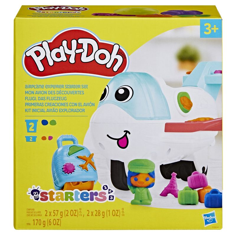 Jucarii, Copii si Bebe - Jucarii si jocuri - Jucarii de exterior - Jucarii pentru plaja si nisip - Play-doh starters calatoreste cu avionul - Infinity.ro