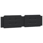 Casa si Gradina - Mobilier - Paturi si accesorii - Accesorii paturi - Tablie de pat Gri din beton 150 cm Lemn compozit - Infinity.ro