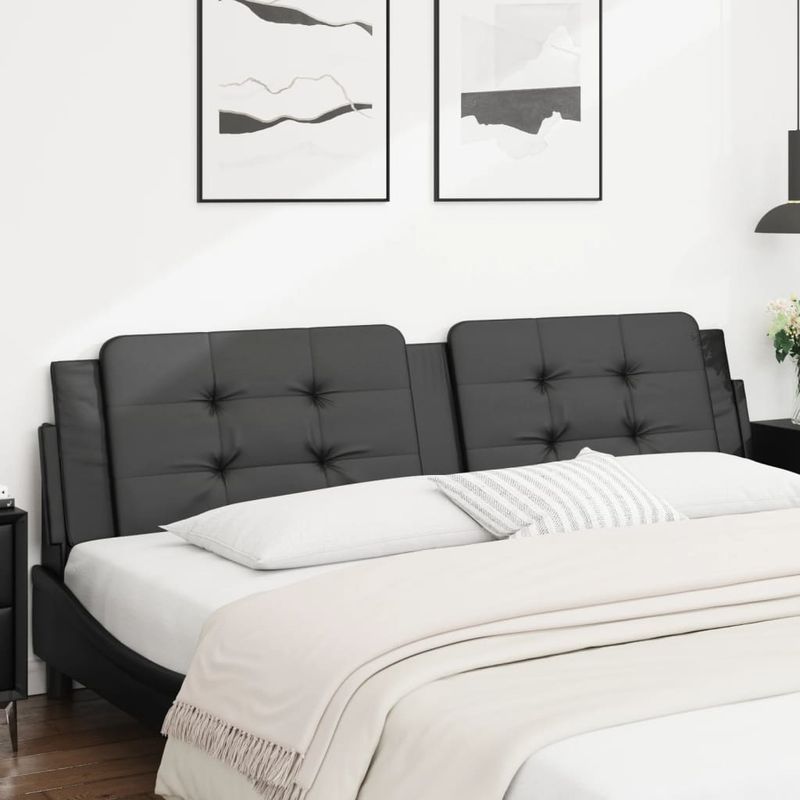 Casa si Gradina - Mobilier - Paturi si accesorii - Accesorii paturi - Tablie de pat Gri din beton 150 cm Lemn compozit - Infinity.ro
