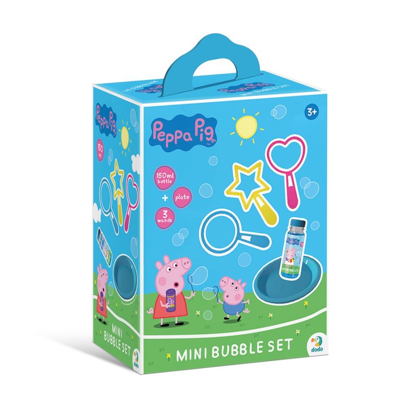Jucarii, Copii si Bebe - Jucarii si jocuri - Jucarii de exterior - Alte jucarii de exterior - Peppa pig set mini de baloane de sapun 150 ml - Infinity.ro