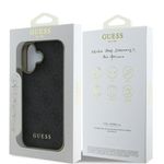 Laptop, Telefoane si Tablete - Telefoane mobile si accesorii - Accesorii Telefoane - Huse telefoane - Husa pentru iPhone 16 Plus - Guess Hardcase 4G Charms Collection (GUHCP16MGF4GGR) - Negru - Infinity.ro
