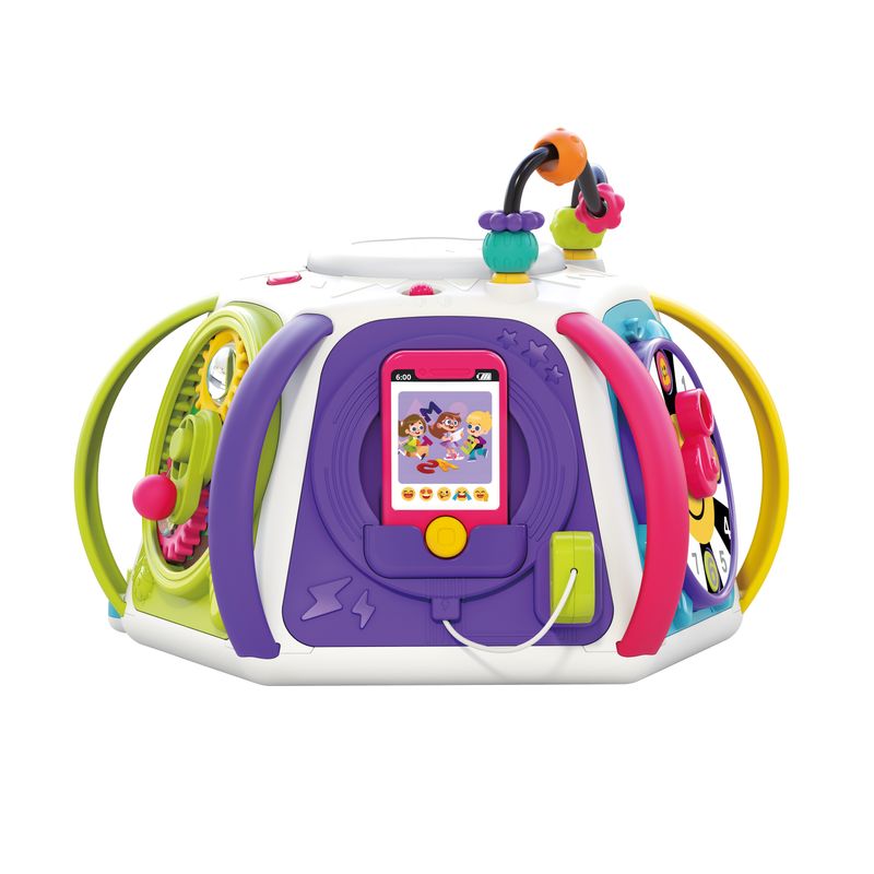 Jucarii, Copii si Bebe - Jucarii si jocuri - Jucarii bebelusi - Jucarii interactive bebelusi - Cub interactiv montessori pentru invatare timpurie - Infinity.ro