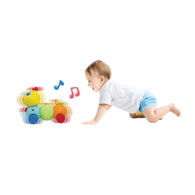 Jucarii, Copii si Bebe - Jucarii si jocuri - Jucarii bebelusi - Jucarii interactive bebelusi - Winfun jucarie omida cu telecomanda - Infinity.ro