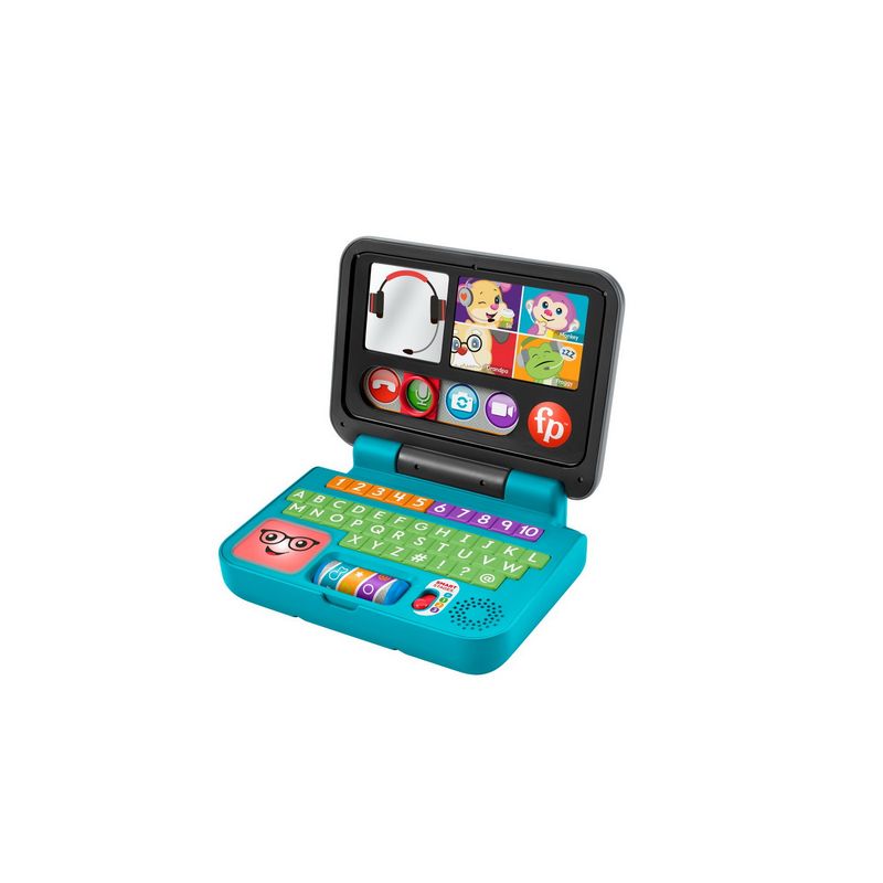 Jucarii, Copii si Bebe - Jucarii si jocuri - Jucarii bebelusi - Jucarii interactive bebelusi - Fisher price laugh&learn laptop interactiv in limba romana - Infinity.ro