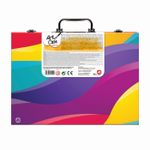 Jucarii, Copii si Bebe - Jucarii si jocuri - Jucarii & jocuri educative - Seturi pictura si desen - Husa pentru desen deluxe 100 accesorii - Infinity.ro