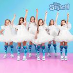 Fashion, accesorii si bijuterii - Copii - Lenjerie si pijamale copii - Sosete si dresuri copii - Sosete lungi colorate Madmia Silver Stitch pentru fete 3-5 ani - Infinity.ro