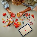 Jucarii, Copii si Bebe - Jucarii si jocuri - Seturi de constructie si cuburi - Seturi de constructie - Lego ninjago vehiculul-robot zburator al lui kai 71830 - Infinity.ro