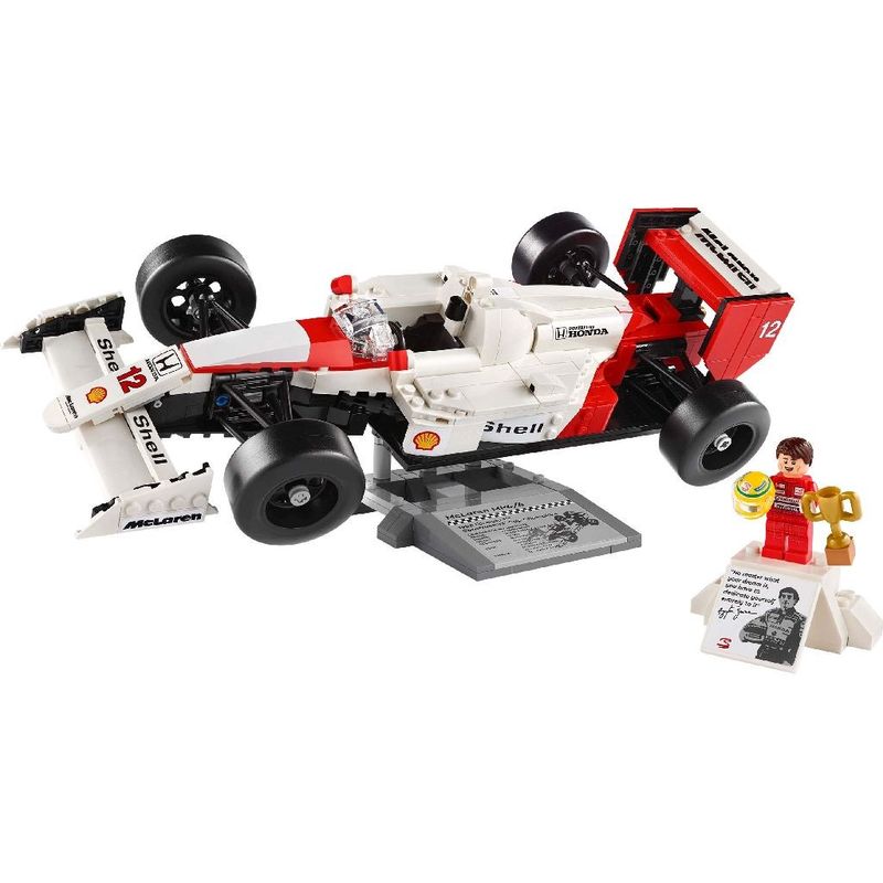 Jucarii, Copii si Bebe - Jucarii si jocuri - Seturi de constructie si cuburi - Seturi de constructie - Lego icons mclaren mp4/4 si ayrton senna 10330 - Infinity.ro