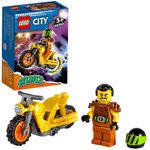 Jucarii, Copii si Bebe - Jucarii si jocuri - Seturi de constructie si cuburi - Seturi de constructie - Lego city motocicleta de cascadorie pentru impact 60297 - Infinity.ro