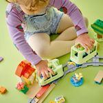 Jucarii, Copii si Bebe - Jucarii si jocuri - Seturi de constructie si cuburi - Seturi de constructie - Lego duplo tren de aventura interactiv 10427 - Infinity.ro