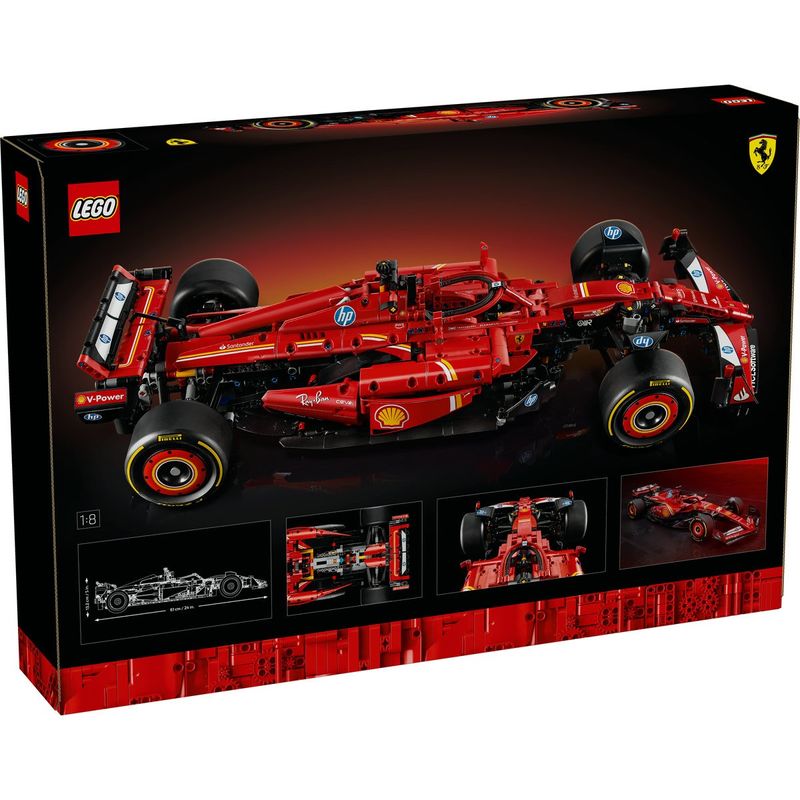 Jucarii, Copii si Bebe - Jucarii si jocuri - Seturi de constructie si cuburi - Seturi de constructie - Lego technic masina f1 ferrari sf-24 42207 - Infinity.ro