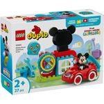 Jucarii, Copii si Bebe - Jucarii si jocuri - Seturi de constructie si cuburi - Cuburi si caramizi - Lego duplo clubul si masina lui mickey mouse 10454 - Infinity.ro