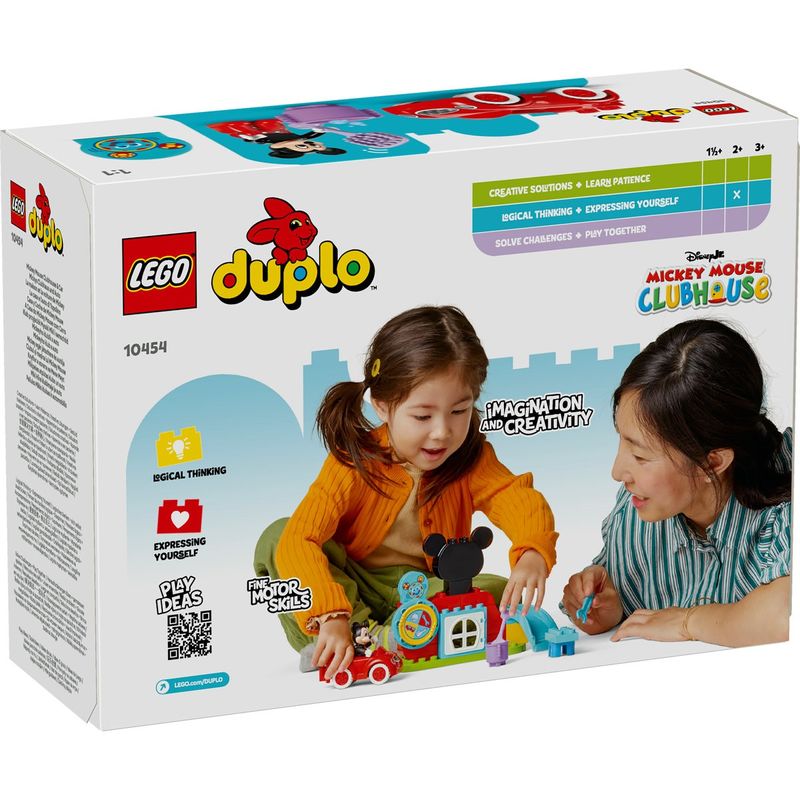 Jucarii, Copii si Bebe - Jucarii si jocuri - Seturi de constructie si cuburi - Cuburi si caramizi - Lego duplo clubul si masina lui mickey mouse 10454 - Infinity.ro