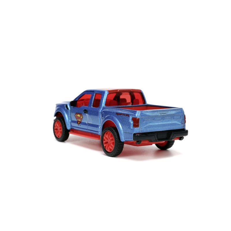 Jucarii, Copii si Bebe - Jucarii si jocuri - Vehicule si jucarii cu telecomanda - Masinute - Jada dc set figurina metalica superman si masinuta 2017 ford f 150 raptor scara 1:32 - Infinity.ro