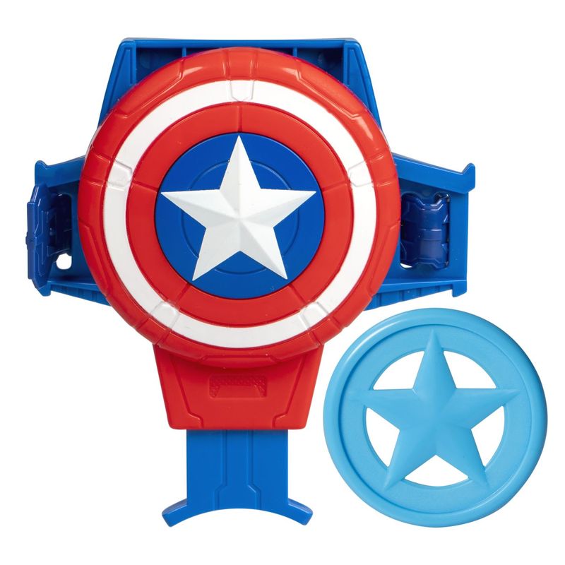 Jucarii, Copii si Bebe - Jucarii si jocuri - Jucarii & jocuri educative - Jucarii interactive - Spiderman marvel arma supererou disc blaster captain america - Infinity.ro