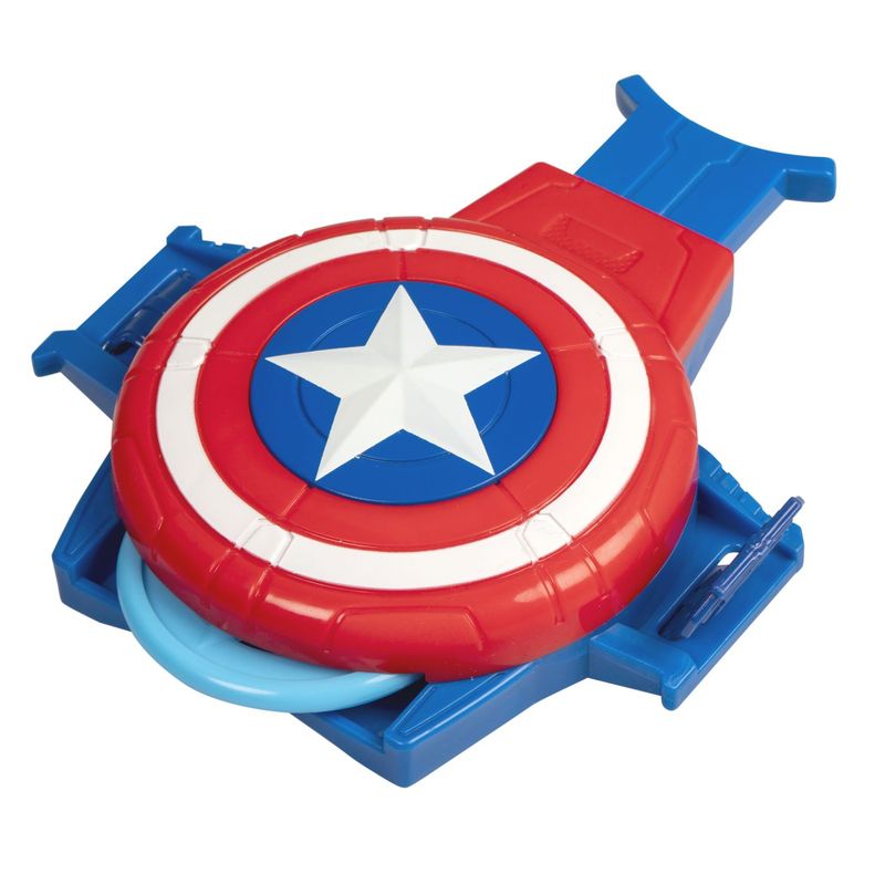 Jucarii, Copii si Bebe - Jucarii si jocuri - Jucarii & jocuri educative - Jucarii interactive - Spiderman marvel arma supererou disc blaster captain america - Infinity.ro