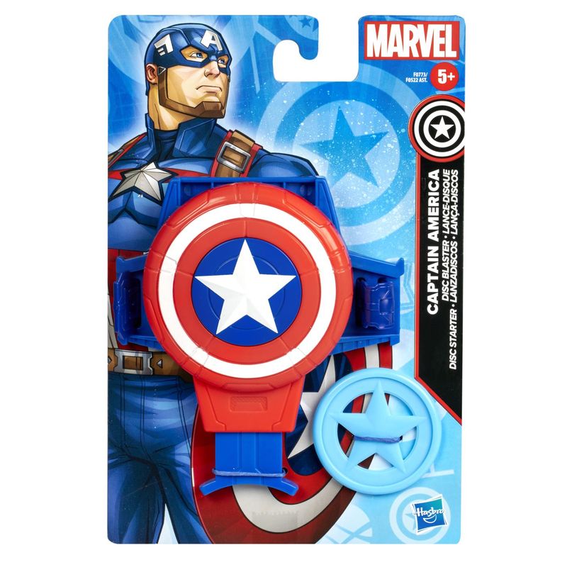 Jucarii, Copii si Bebe - Jucarii si jocuri - Jucarii & jocuri educative - Jucarii interactive - Spiderman marvel arma supererou disc blaster captain america - Infinity.ro