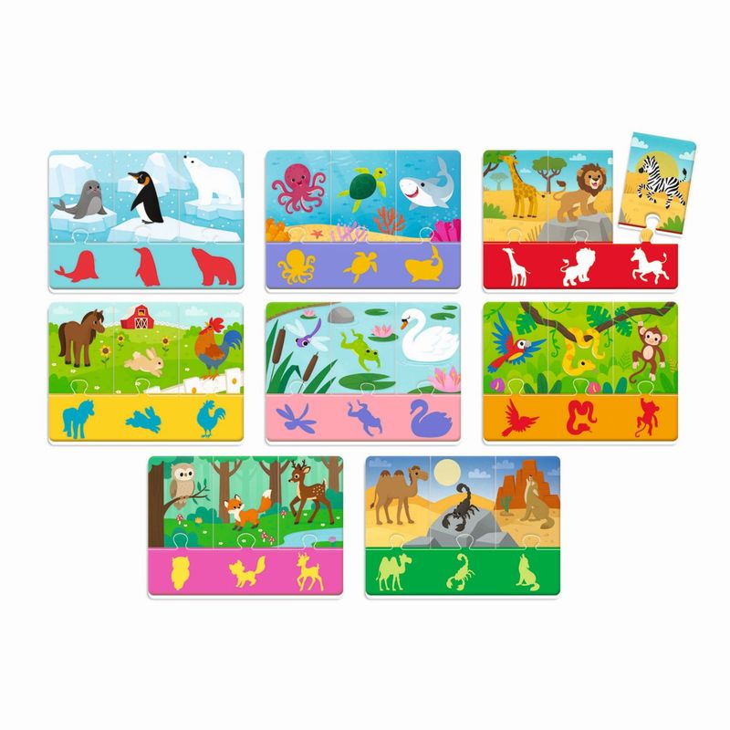 Jucarii, Copii si Bebe - Jucarii si jocuri - Jucarii & jocuri educative - Jocuri si jucarii educative - Agerino baby montessori ce animal este - Infinity.ro