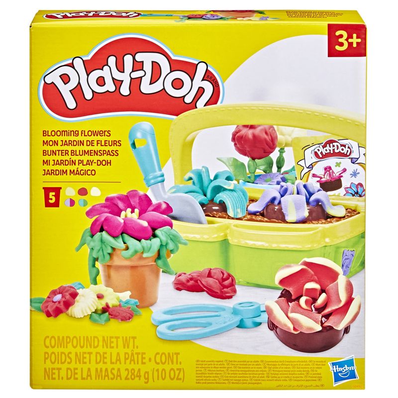 Jucarii, Copii si Bebe - Jucarii si jocuri - Jucarii & jocuri educative - Pasta, lut si nisip modelabil - Play-doh set gradina inflorita - Infinity.ro