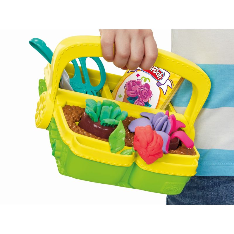 Jucarii, Copii si Bebe - Jucarii si jocuri - Jucarii & jocuri educative - Pasta, lut si nisip modelabil - Play-doh set gradina inflorita - Infinity.ro