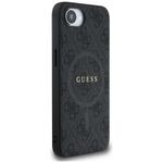 Laptop, Telefoane si Tablete - Telefoane mobile si accesorii - Accesorii Telefoane - Huse telefoane - Husa pentru iPhone 16e - Guess 4G Ring Classic Logo MagSafe (GUHMPSE4G4GFRK) - Negru - Infinity.ro