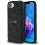 Laptop, Telefoane si Tablete - Telefoane mobile si accesorii - Accesorii Telefoane - Huse telefoane - Husa pentru iPhone 16e - Guess 4G Ring Classic Logo MagSafe (GUHMPSE4G4GFRK) - Negru - Infinity.ro