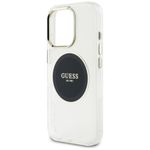 Laptop, Telefoane si Tablete - Telefoane mobile si accesorii - Accesorii Telefoane - Huse telefoane - Husa pentru iPhone 16 Pro - Guess IML Metal ColoRosu Circle MagSafe (GUHMP16LHTDRCEDK) - Negru - Infinity.ro