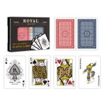 Jucarii, Copii si Bebe - Jucarii si jocuri - Jocuri si puzzle - Jocuri de societate - SET 2 PACHETE CARTI ROYAL CANASTA POKER DIN PLASTIC - Infinity.ro