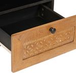Casa si Gradina - Mobilier - Comode si corpuri - Noptiere - Noptiera 2 pcs Maro deschis 40 x 33 x 46 cm Lemn masiv de mango - Infinity.ro