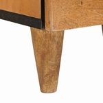 Casa si Gradina - Mobilier - Comode si corpuri - Noptiere - Noptiera 2 pcs Maro deschis 40 x 33 x 46 cm Lemn masiv de mango - Infinity.ro