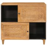 Casa si Gradina - Mobilier - Comode si corpuri - Comode - Bufet Maro deschis 33.5 x 80 x 75 cm - Infinity.ro
