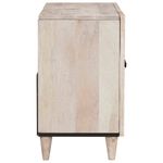 Casa si Gradina - Mobilier - Mobilier baie - Comode baie - Dulap de Baie Pe perete Alb 62 x 33 x 58 cm Lemn solid de mango - Infinity.ro