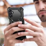 Laptop, Telefoane si Tablete - Telefoane mobile si accesorii - Accesorii Telefoane - Huse telefoane - Husa pentru Samsung Galaxy A15 4G / A15 5G + Folie - I-Blason Armorbox - Black - Infinity.ro