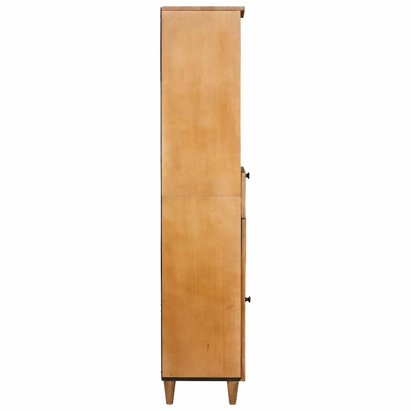 Casa si Gradina - Mobilier - Mobilier baie - Comode baie - Dulap de Baie cu sertar cu usa Maro deschis 38 x 33.5 x 160 cm - Infinity.ro