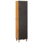 Casa si Gradina - Mobilier - Mobilier baie - Comode baie - Dulap de Baie cu sertar cu usa Maro deschis 38 x 33.5 x 160 cm - Infinity.ro