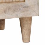 Casa si Gradina - Mobilier - Comode si corpuri - Noptiere - Noptiera 2 pcs Bej 40 x 33 x 46 cm Lemn masiv de mango - Infinity.ro