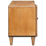 Casa si Gradina - Mobilier - Comode si corpuri - Comode - Cabinet TV Maro deschis 105 x 33 x 46 cm Lemn masiv de mango - Infinity.ro