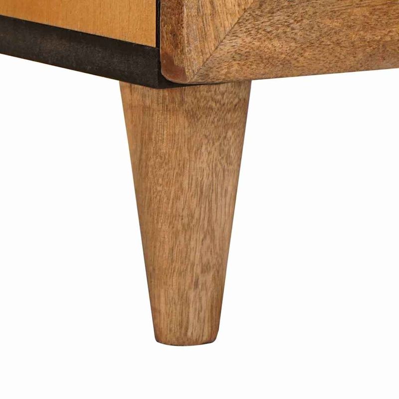 Casa si Gradina - Mobilier - Comode si corpuri - Comode - Cabinet TV Maro deschis 105 x 33 x 46 cm Lemn masiv de mango - Infinity.ro