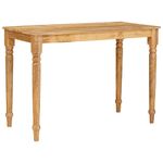 Casa si Gradina - Mobilier - Mese si birouri - Mese bucatarie si dining - Masa de cafea Maro 100 x 55 x 77 cm Lemn masiv de mango - Infinity.ro