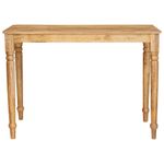 Casa si Gradina - Mobilier - Mese si birouri - Mese bucatarie si dining - Masa de cafea Maro 100 x 55 x 77 cm Lemn masiv de mango - Infinity.ro