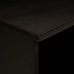 Casa si Gradina - Mobilier - Comode si corpuri - Noptiere - Noptiera 2 pcs Negru si Aur 40 x 33 x 46 cm Lemn masiv de mango - Infinity.ro