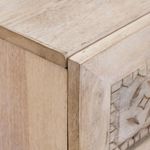 Casa si Gradina - Mobilier - Comode si corpuri - Noptiere - Noptiera cu sertar Bej 50 x 33 x 60 cm Lemn masiv de mango - Infinity.ro