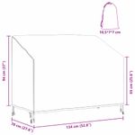 Casa si Gradina - Textile si covoare - Huse pentru mobilier - Huska pentru banca de gradina 134 x 70 x 65 / 94 cm material 210D - Infinity.ro