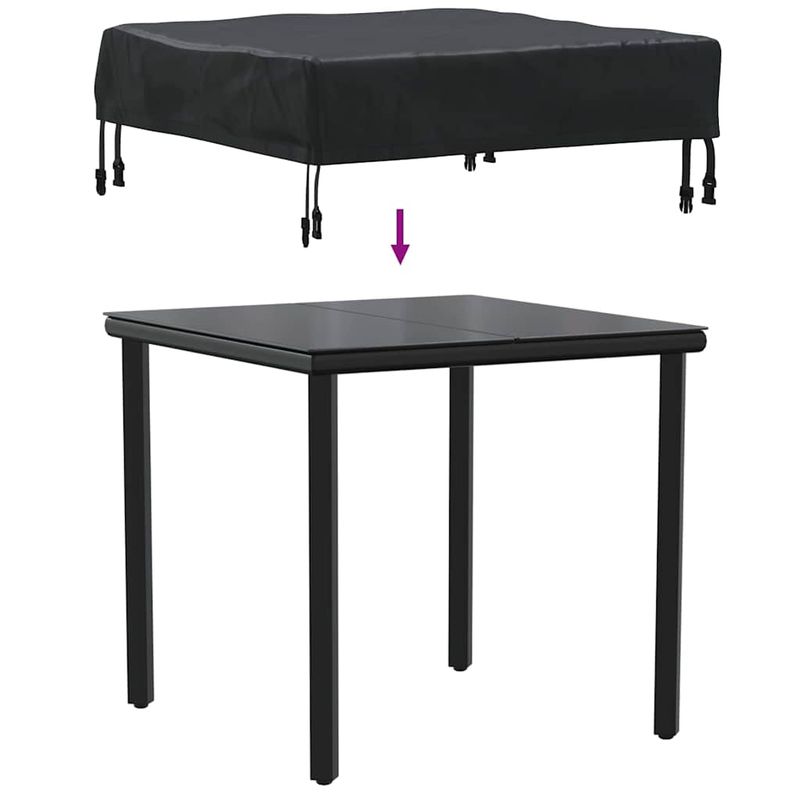Casa si Gradina - Textile si covoare - Huse pentru mobilier - Husa pentru mobilier de exterior 62 x 62 x 15 cm - Infinity.ro